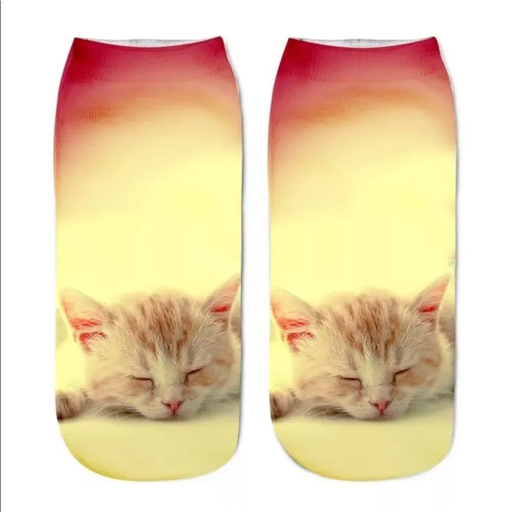 MEOW YOU! Kitten Socks - 5 pairs‎